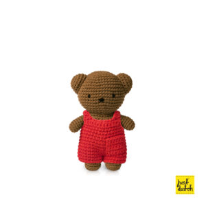 boris handmade en zijn rode overall