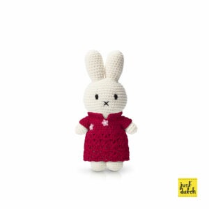 miffy handmade and her red qipao dress