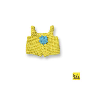 yellow clover overall handmade