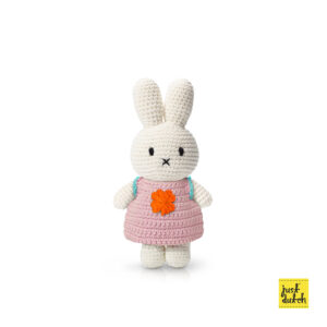 miffy handmade and her pastel pink clover dress