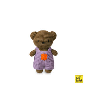 boris handmade and his lilac clover overall