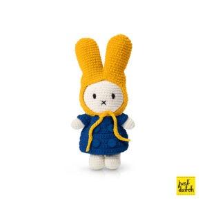 miffy handmade and her blue coat + yellow hat
