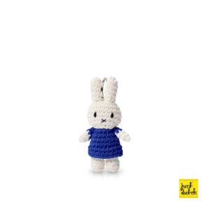 miffy handmade keychain blue dress