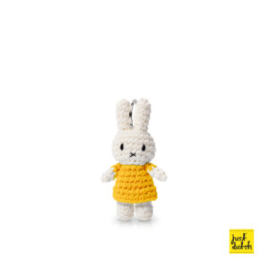 miffy handmade keychain yellow dress
