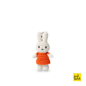 miffy Handmade Keychain Orange Dress