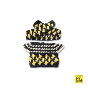 black afro outfit handmade