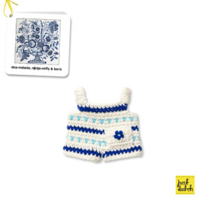 new delft blue overall handmade