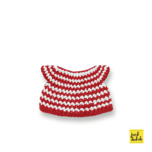 rode streepjesjurk handmade