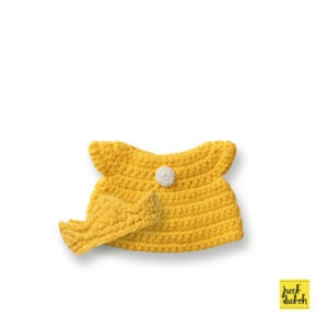 gele koningingeset handmade