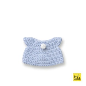 pastel blauwe jurk handmade