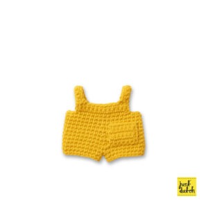 yellow overall handmade