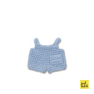 pastel blue overall handmade