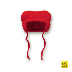rode muts voor boris handmade