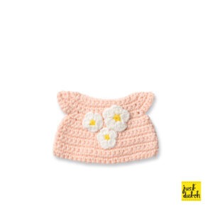 pastel pink birthday dress handmade