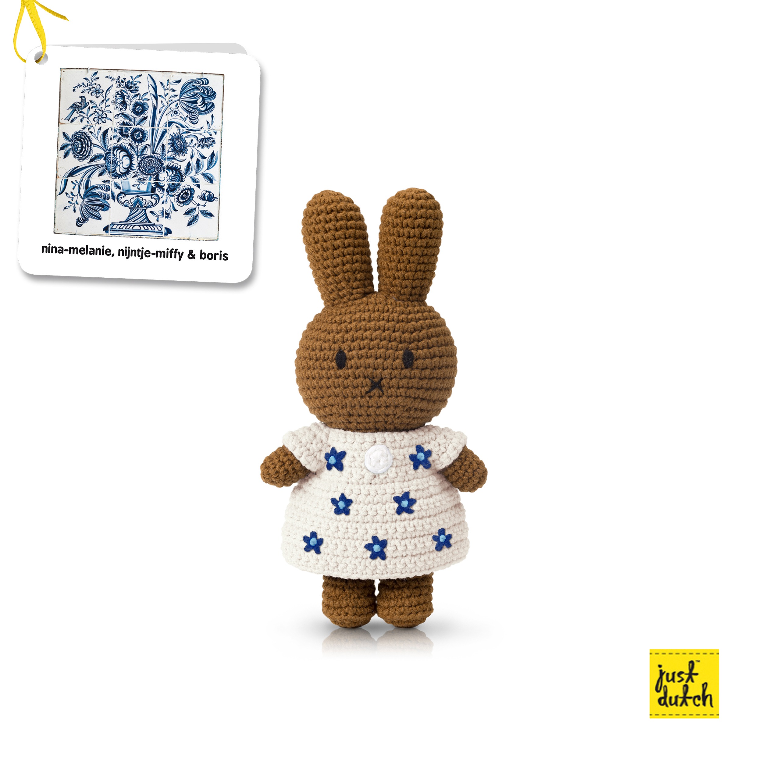 nina handmade en haar delft blauwe jurk