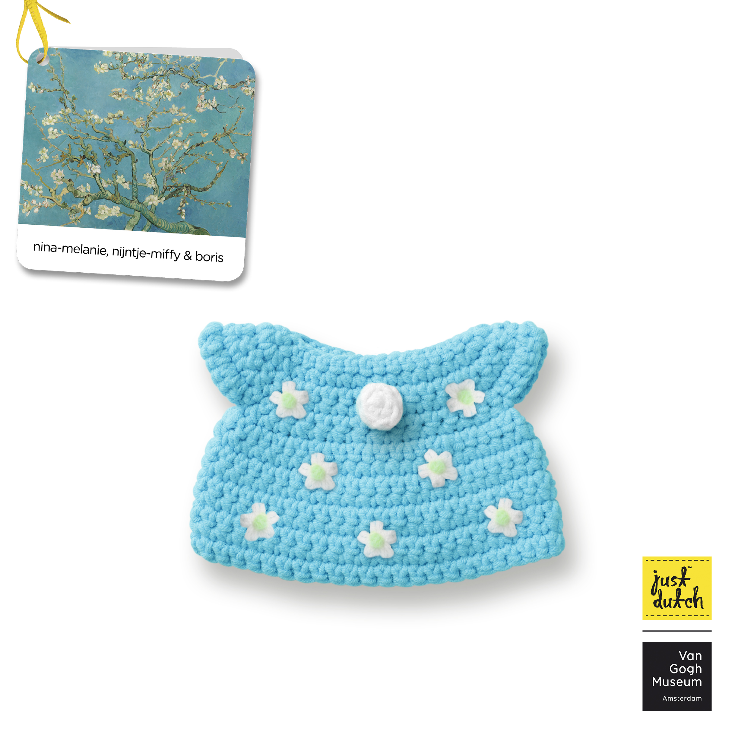 amandelbloesem jurk handmade