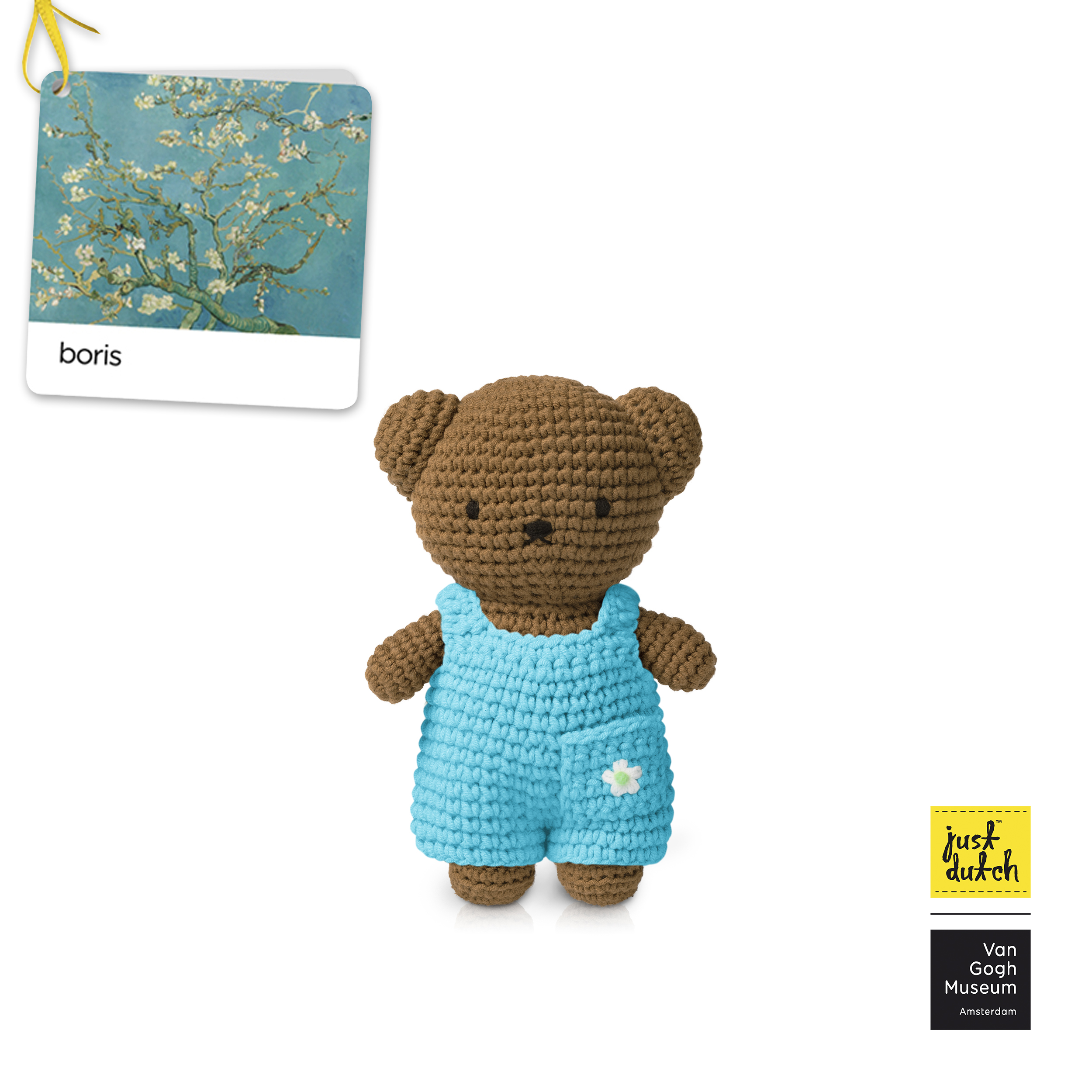 boris handmade en zijn amandelbloesem overall