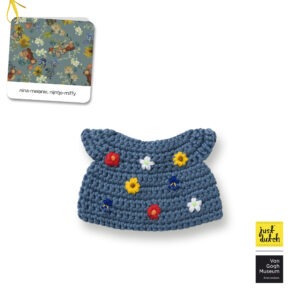 vincents bloemen jurk handmade