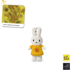 miffy handmade keychain sunflowers