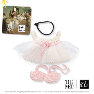 white degas outfit handmade