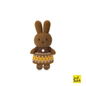 melanie handmade and her natural rainbow dress