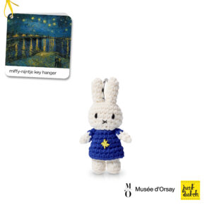 miffy handmade keychain starry night